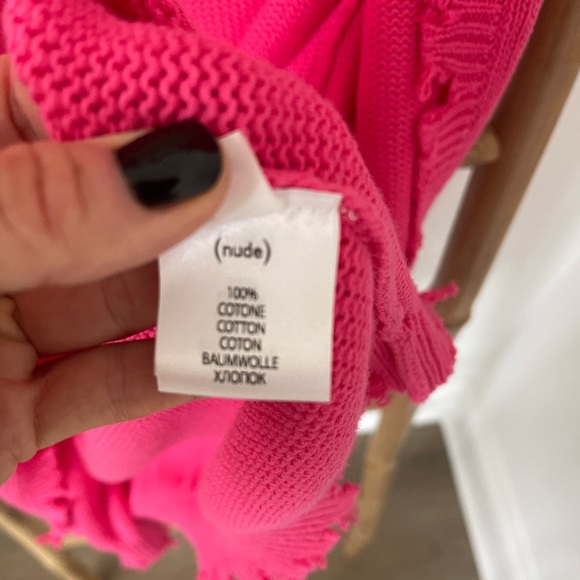 NUDE 100% Cotton relaxed fit sweater vest. - Picture 9 of 9